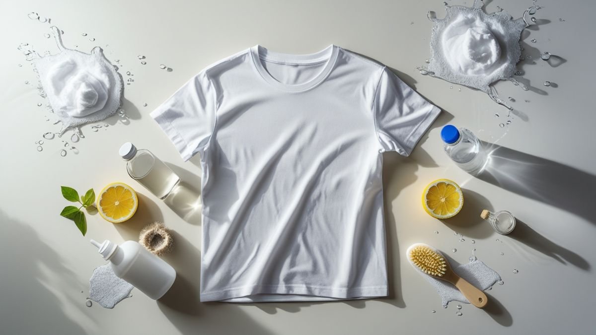 Como Tirar Mancha de Camiseta Branca