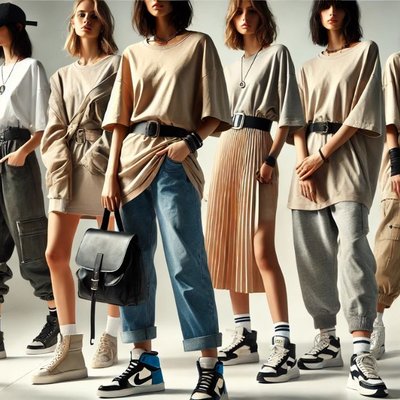 looks com camiseta oversized