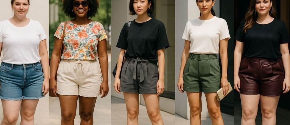 Como usar T-shirt com short: Dicas para montar visuais estilosos e versáteis