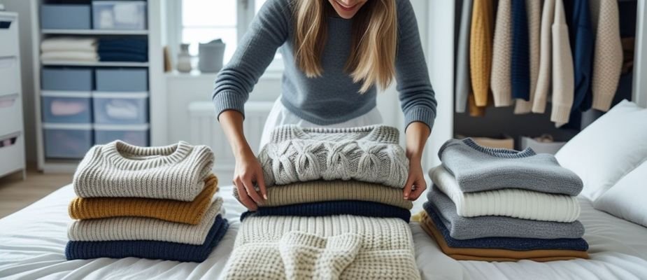 Como dobrar blusa de frio: guia completo para organização e conservação