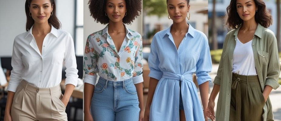 Estilo Versátil: como usar camisa feminina com elegância e conforto