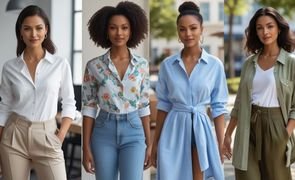como usar camisa feminina